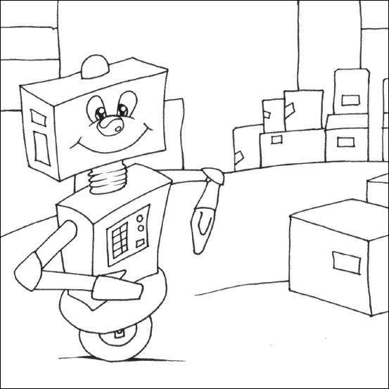 Робот помощник рисовать