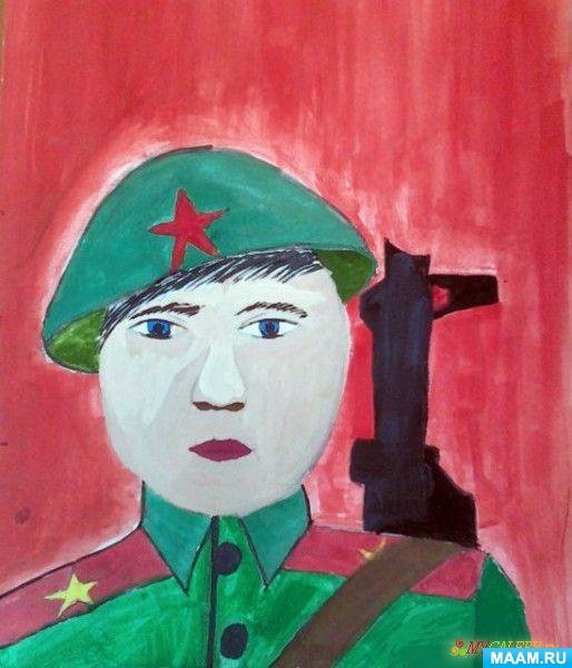 Солдат скетч