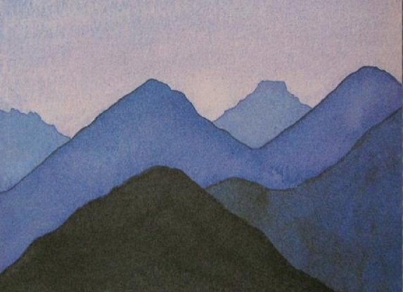 Изобразительное искусство "воздушная перспектива" 5кл