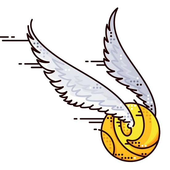 Золотой снитч Гарри Поттер рисунок