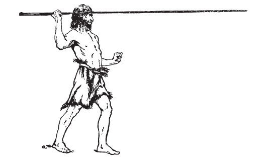 Первобытный человек рисунок
