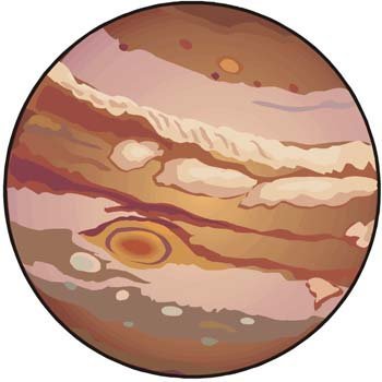 Юпитер рисунок