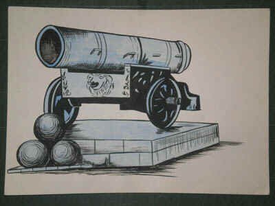 Силуэт царь пушки