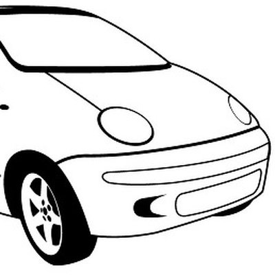 Daewoo Matiz раскраска