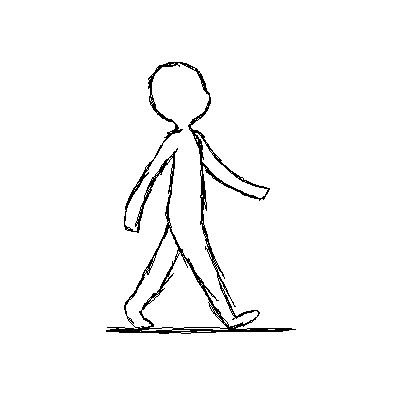 Анимация ходьбы