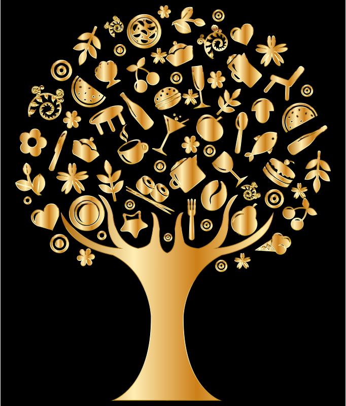 Золотистой род. Золотое дерево. Дерево из золота. Золотое денежное дерево. Дерево с золотом.