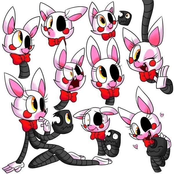 Мангл и Фокси FNAF 2