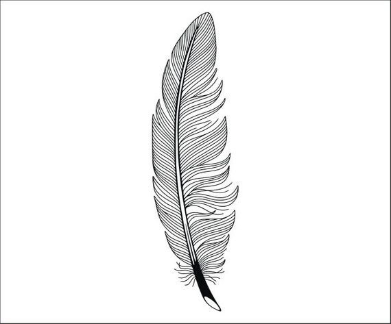 Перо гравюра