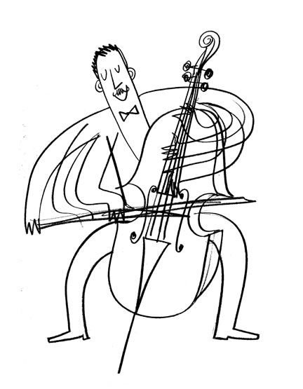 Струнно-смычковые инструменты раскраска