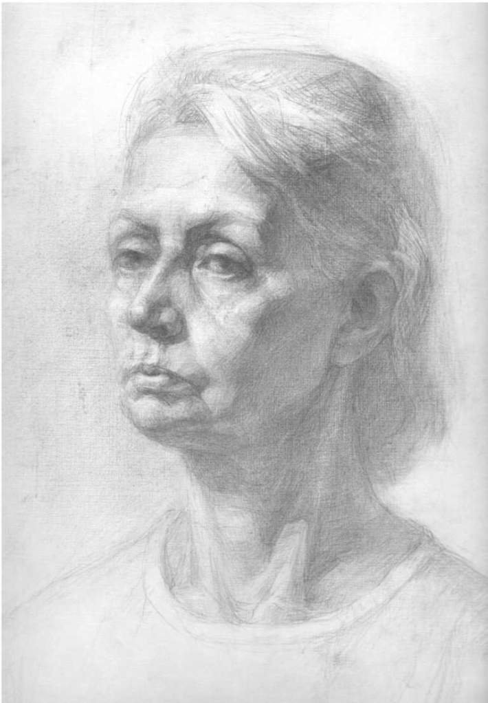 Академический рисунок портрет