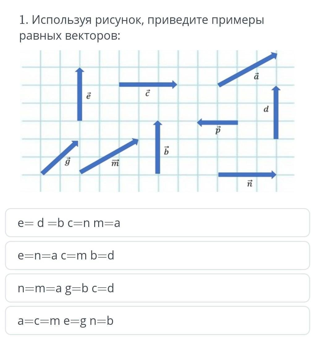 Равные векторы примеры. Используя рисунок. (А\В)\С) рисунок используя рисунок. На каком рисунке изображены равные векторы.
