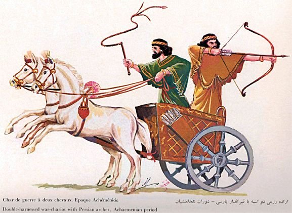 Боевая колесница рисунок (48 фото)