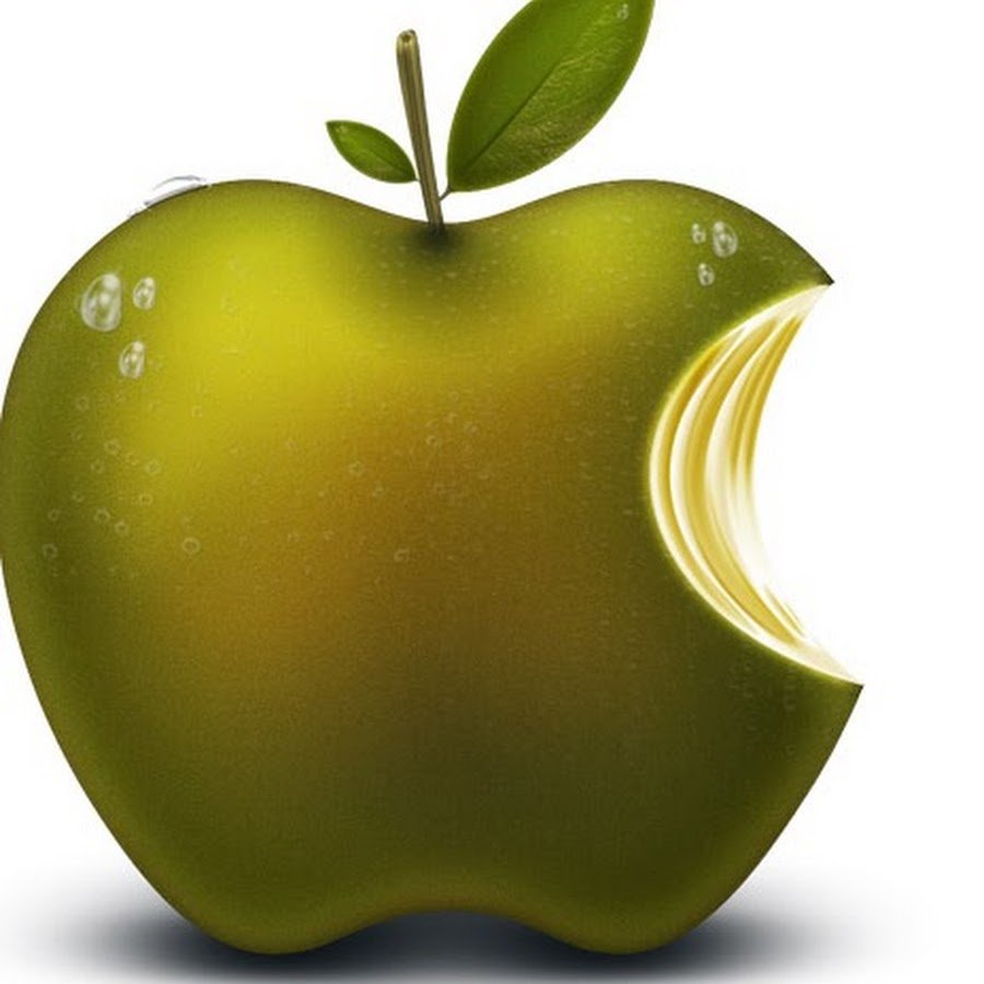 Логотип откусанное яблоко