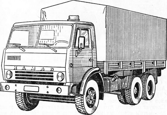 КАМАЗ 5320 колесная формула