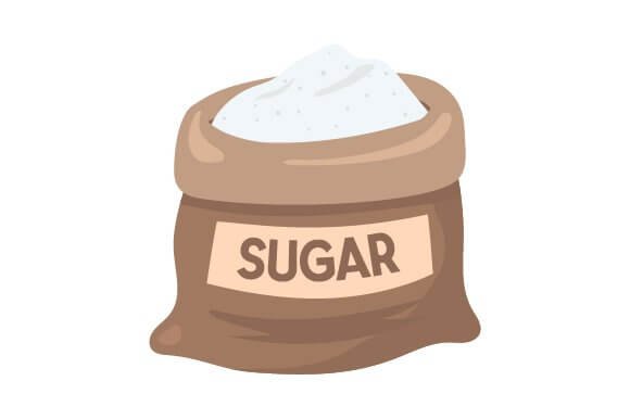 Сахар мультяшный
