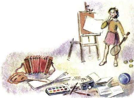 Рисунок болтунья