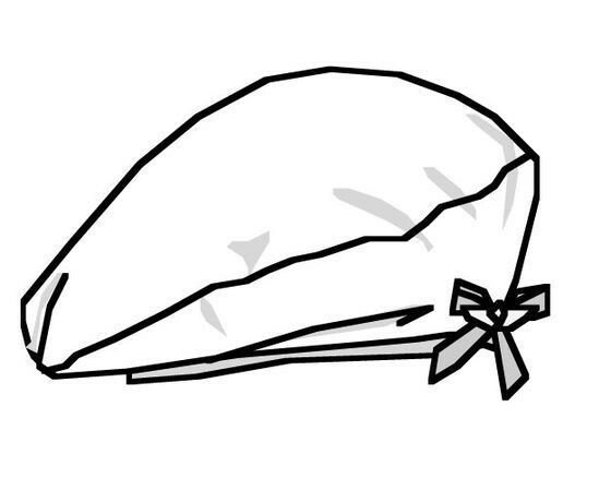 Берет нарисованный