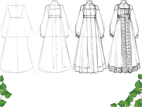 Сарафан картина