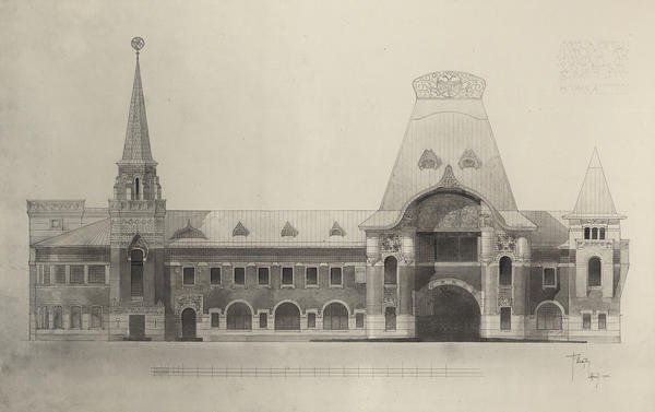 Казанский вокзал архитектура Шехтель