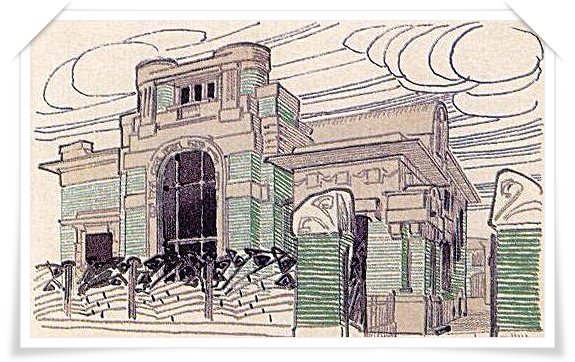 Особняк Дерожинской Шехтель чертежи