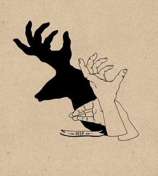 Театр теней руками