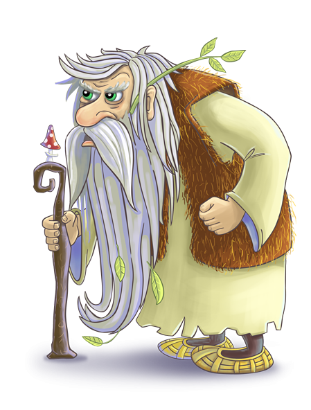 Леший мультяшный