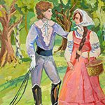 Иллюстрации к барышне крестьянке Пушкина