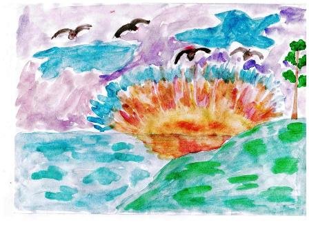 Рисунок по Музыке э.Грига