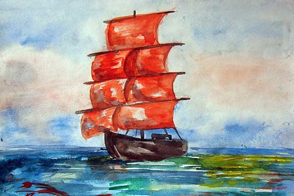 Парусник Алые паруса