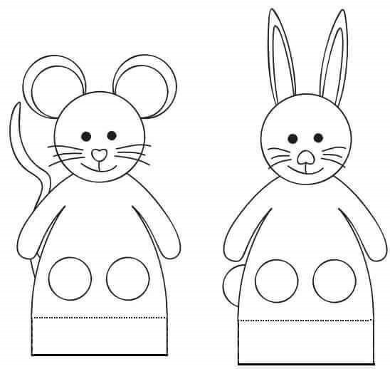 Пальчиковые куклы для кукольного театра своими руками выкройки