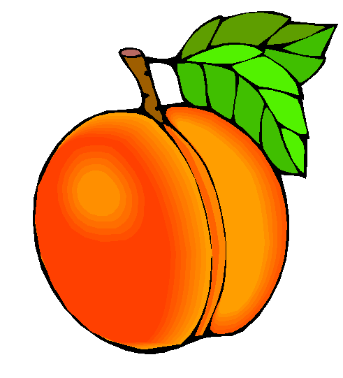 Абрикос мультяшный