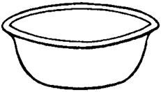 Тазик раскраска для детей