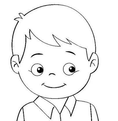 Лицо человека для детей