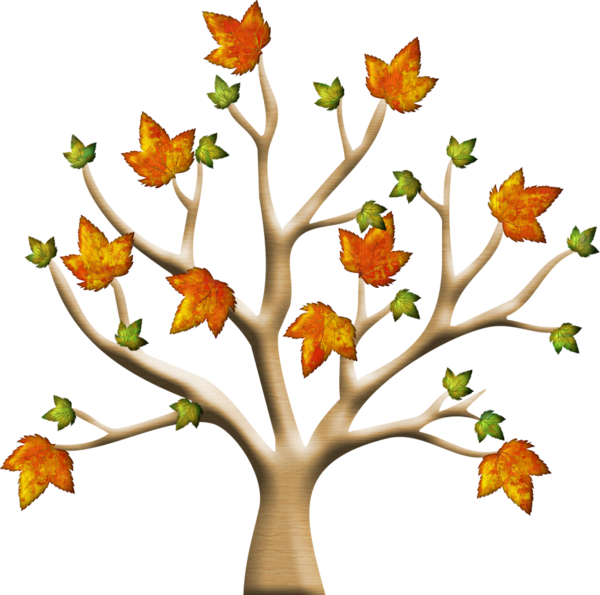 Осеннее дерево для детей