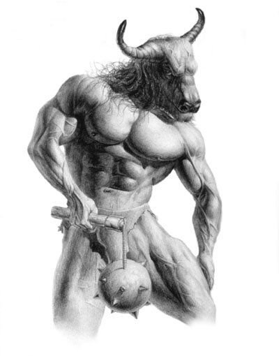 Телец бык Минотавр