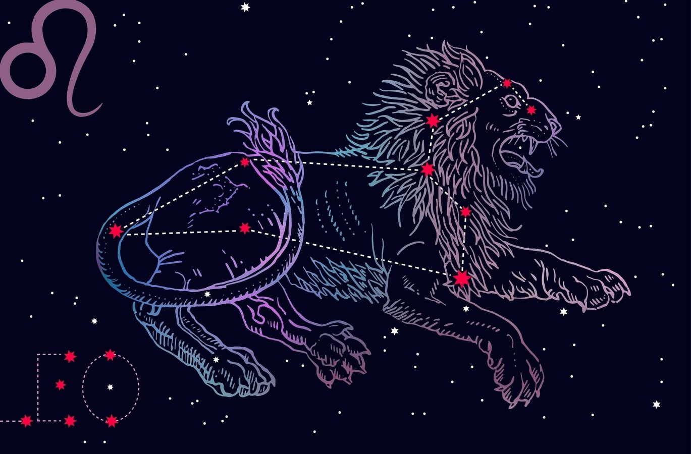 Созвездие Льва символ