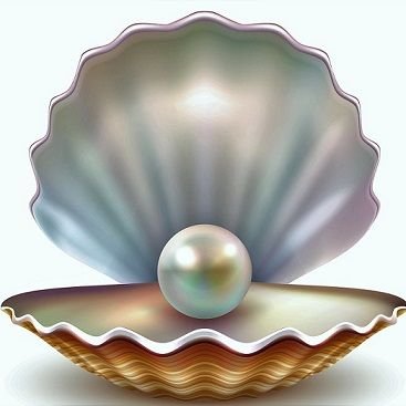 Жемчужина иллюстрация