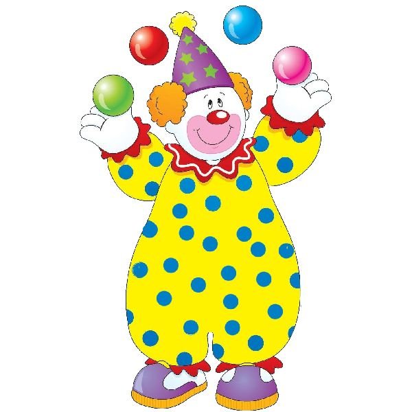 Картинки клоуна для рисования