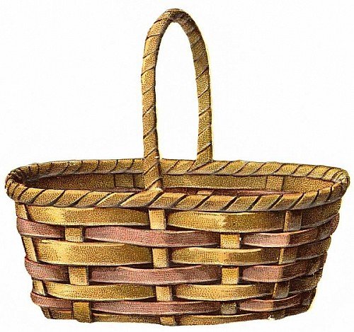 Дети с корзинкой