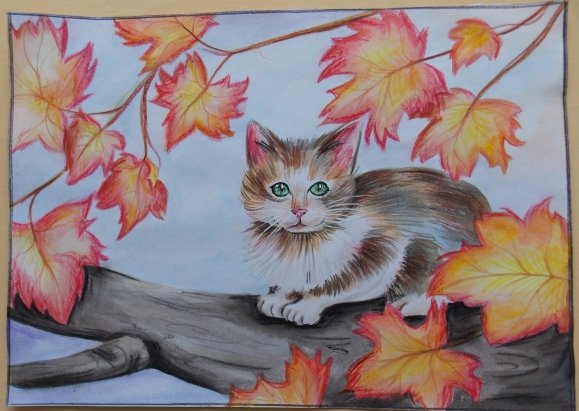 Конкурс рисунков осенние фантазии