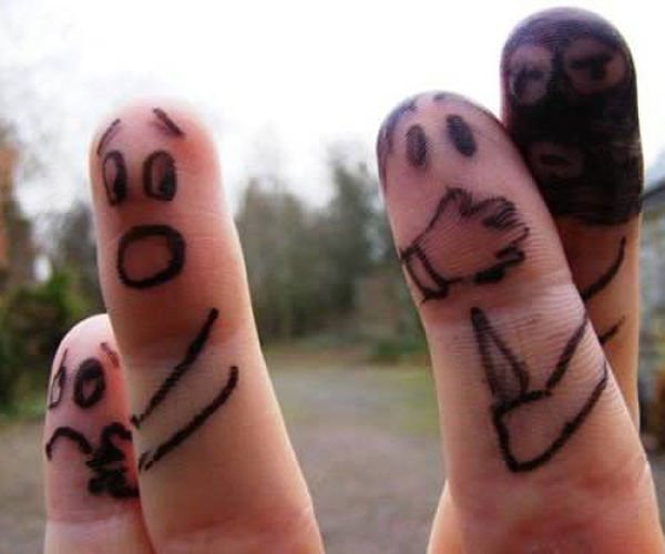 Палец рисунок