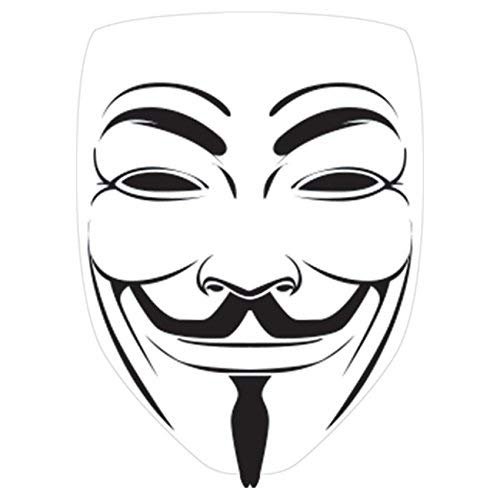 Гай Фокс маска разрисовка