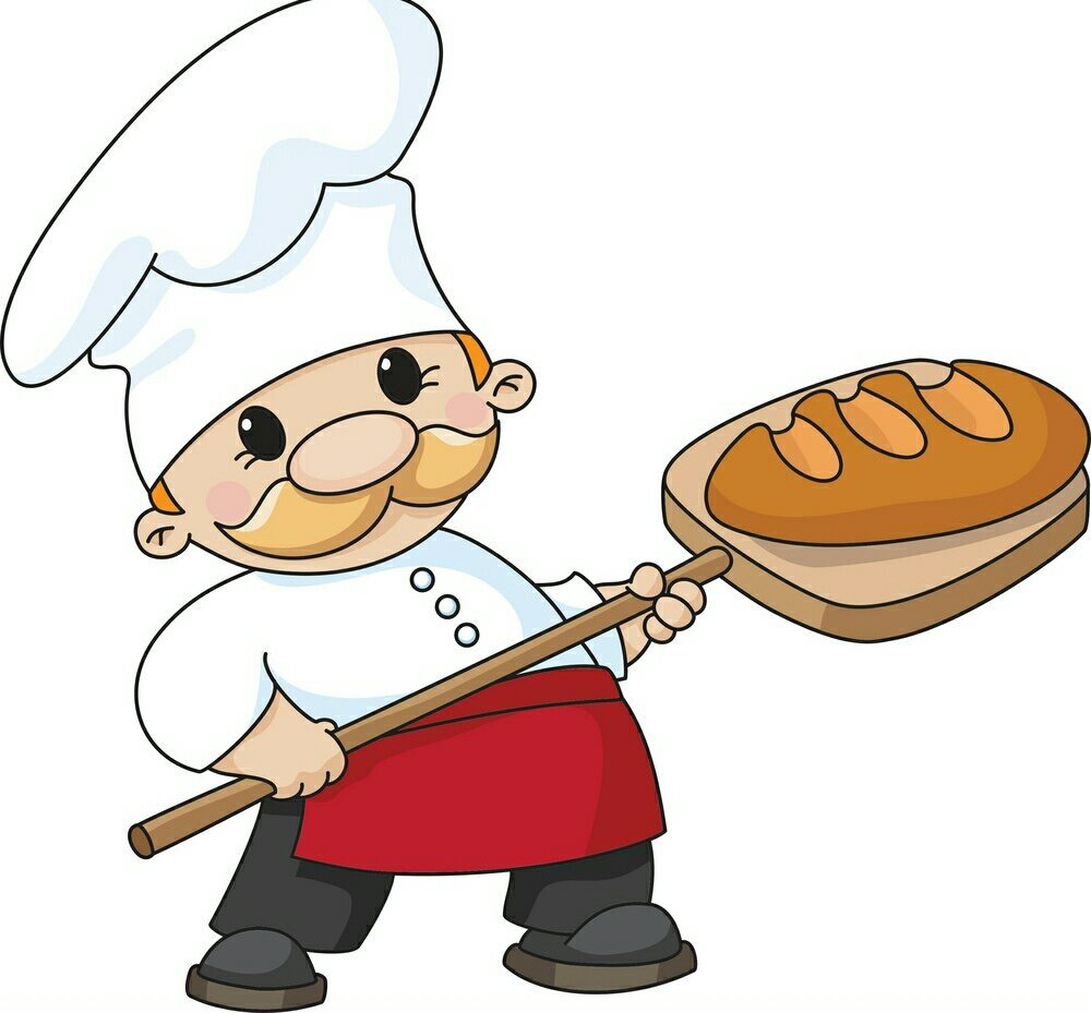 Пекарь иллюстрация