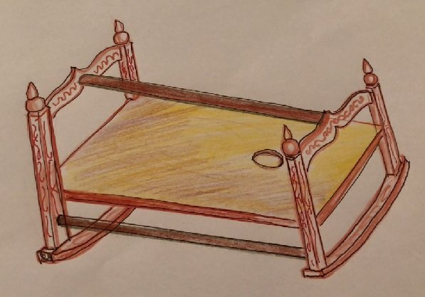 Старинная казахская колыбель