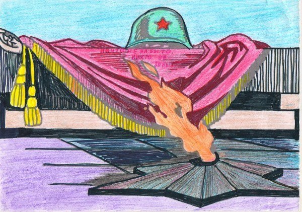 Рисунок неизвестного солдата