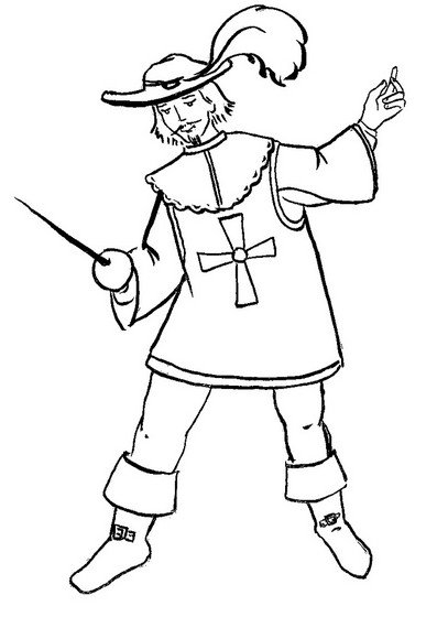 Эскиз новогоднего костюма