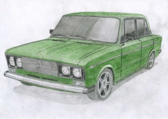 Рисунки ВАЗ 2107 2106