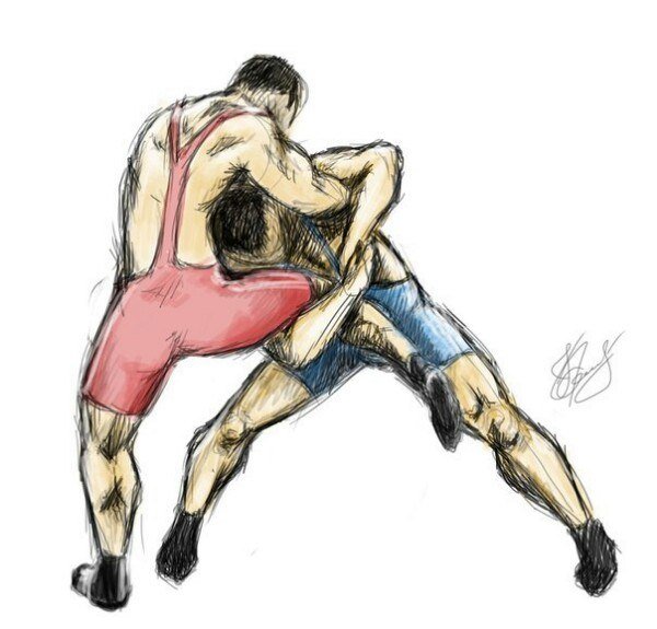 Фотообои борцы