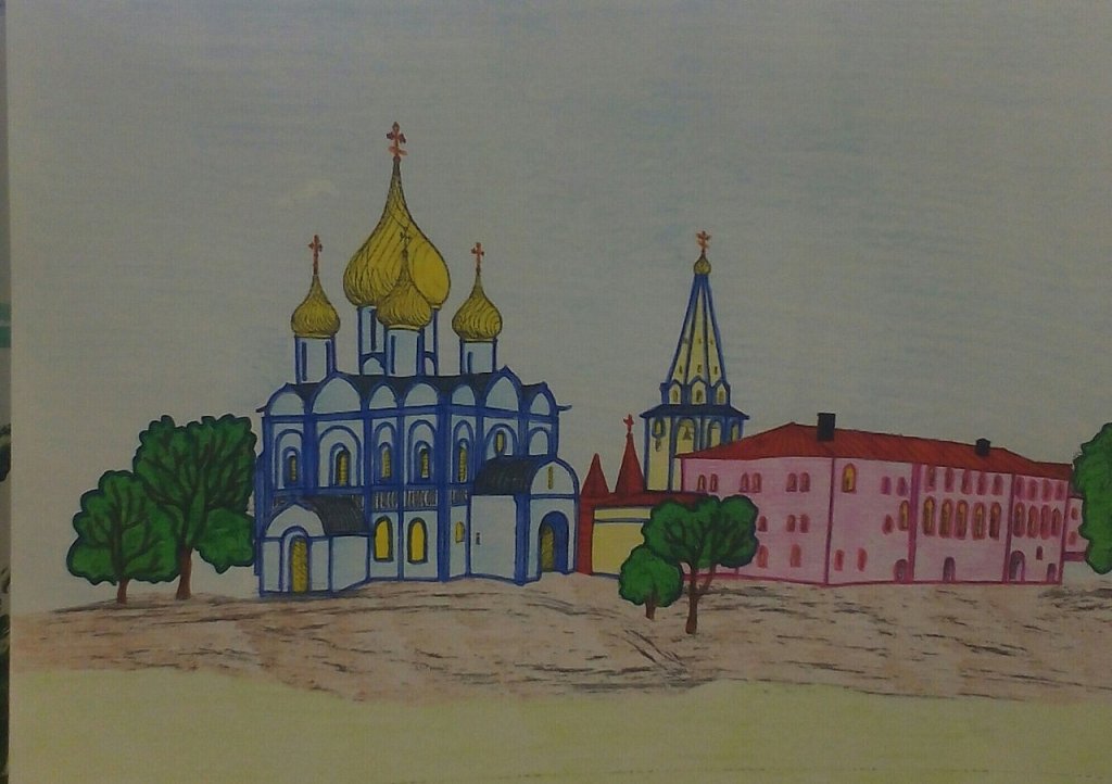 Рисунок города иваново. Рисунки Рязань детские. Рисуем Кремль в детском саду. Рязань рисунок. Достопримечательности рисунок.