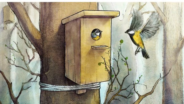 Салфетки для декупажа птички